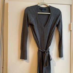 French Connection Grey Sweater Dress